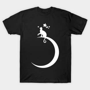 Cat and Moon T-Shirt